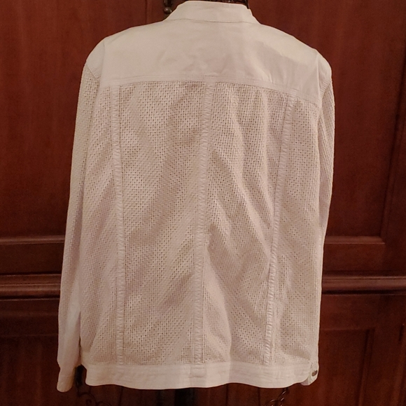 New Chicos Moto Jacket size 3 - Picture 5 of 6